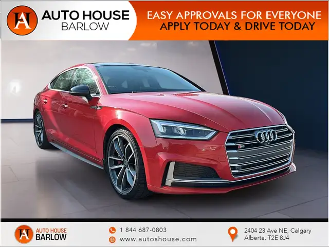 2018 Audi S5 Sportback Technik 3.0 LEATHER SEATS SUNROOF PUSH BU
