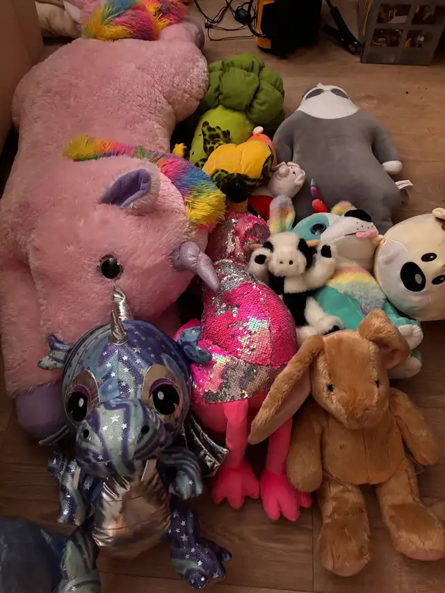 Stuffed animal lot