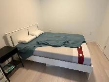 Queen Bed Frame and Mattress for Free