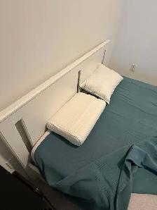 Queen Bed Frame and Mattress for Free - Photo 2