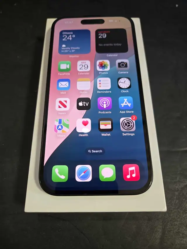 Iphone 16 128GB 100% Battery With Box