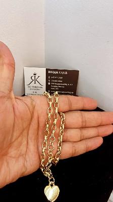 14k yellow Gold Chain  # R 23 - Photo 4