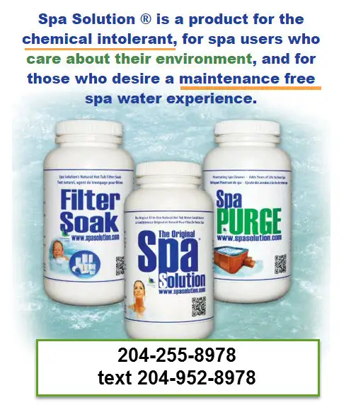 natural hot tub chemicals