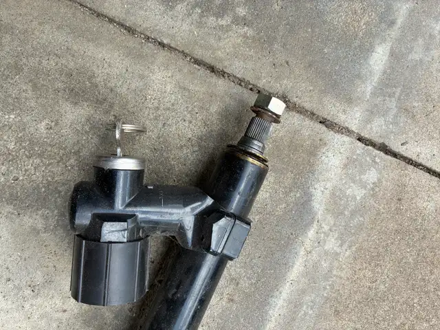 steering column with key