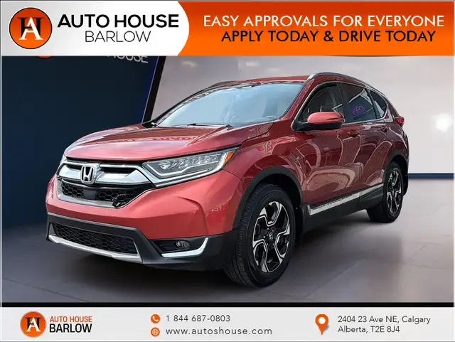 2017 Honda CR-V Touring AWD LEATHER SEATS LANE ASSIST SUNROOF PU