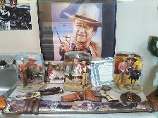 Bradford Exchange John Wayne American Hero Set w/ COA