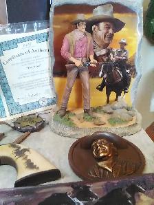 Bradford Exchange John Wayne American Hero Set w/ COA - Photo 4