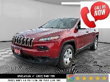 2015 Jeep Cherokee 4WD Sport Backup Cam Bluetooth Cruise