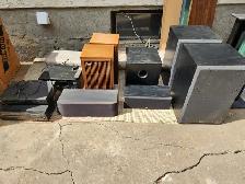 Speakers and stereo equipment