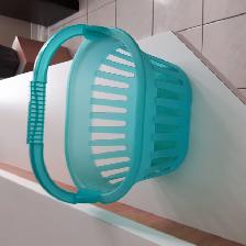 GRAND PANNIER NEUF PLASTIQUE VERT 6'HAUTx10'LARGE SUPPORT $10.00 - Photo 2