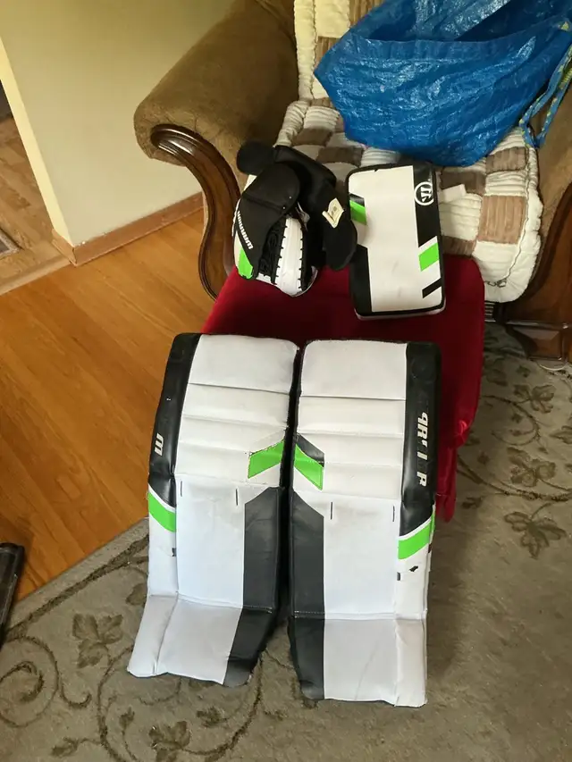 Ball hockey, hockey set.