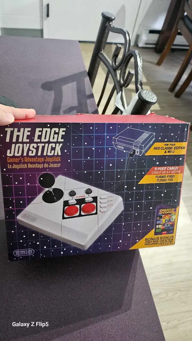 The Edge Joystick EMiO for NES Classic Edition and Wii U (NEUF)