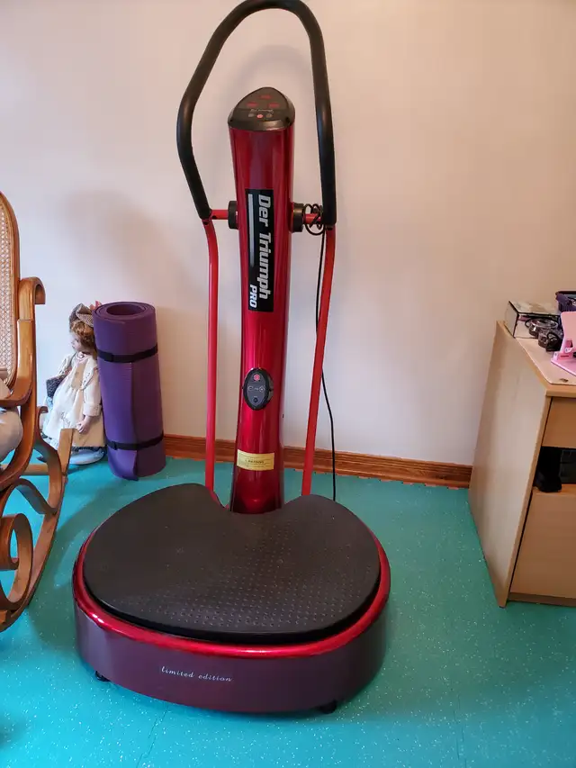 Vibrating exercise platform - Platforme vibrante pour exercise