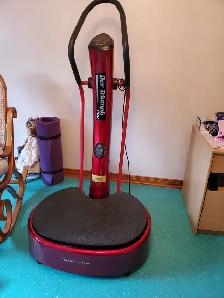 Vibrating exercise platform - Platforme vibrante pour exercise
