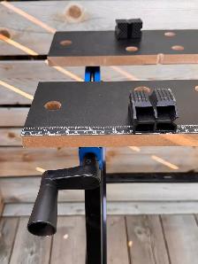 Établi de travail pliable Mastercraft avec étau intégré - Photo 6