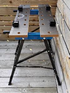 Établi de travail pliable Mastercraft avec étau intégré - Photo 7
