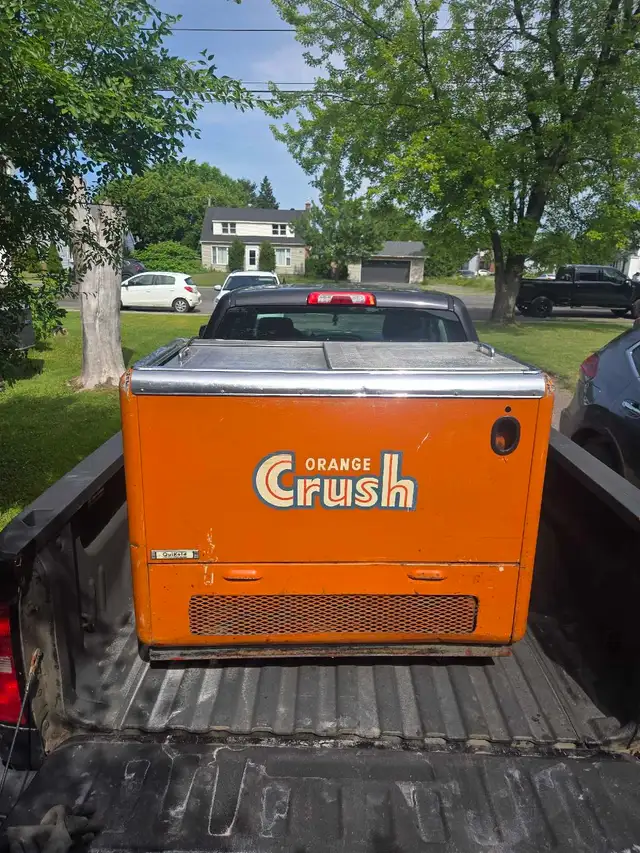 1950s Antique Orange Crush Cooler