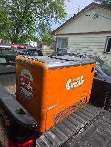 1950s Antique Orange Crush Cooler - Photo 2