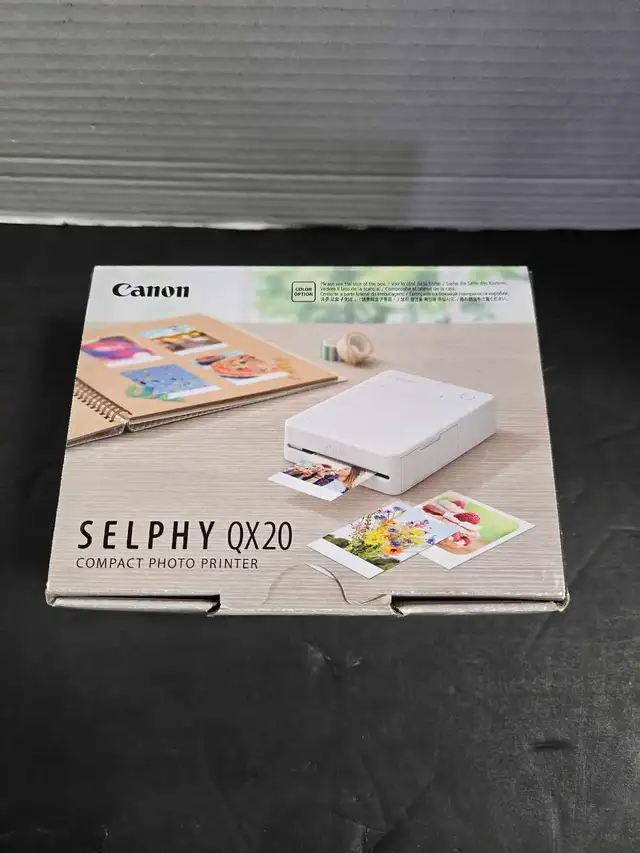 Canon Selphy QX20 Printer In Box