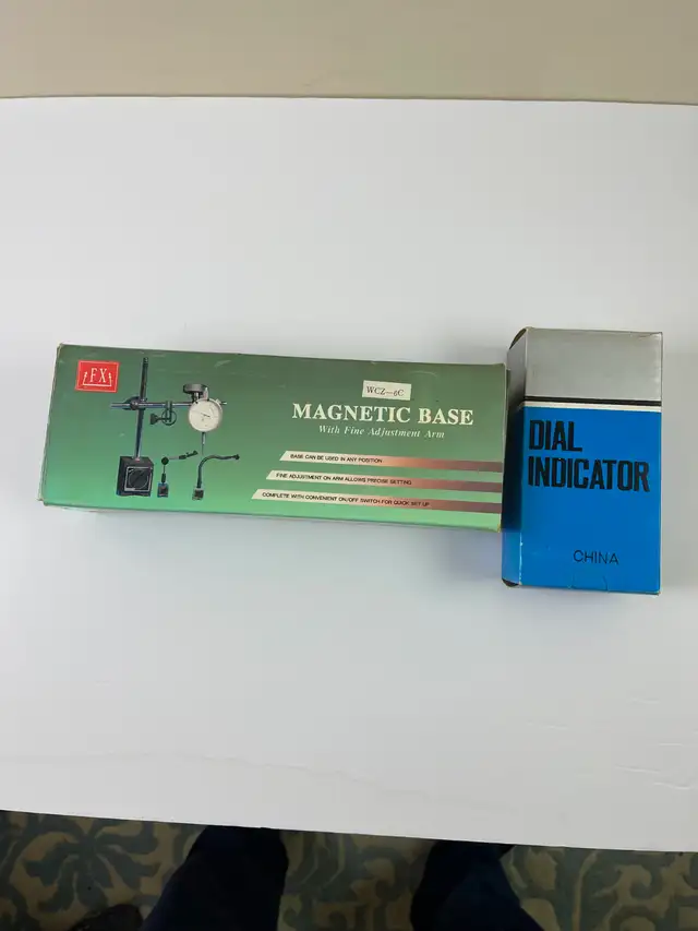 Magnetic Base Instrument and Dial Indicator