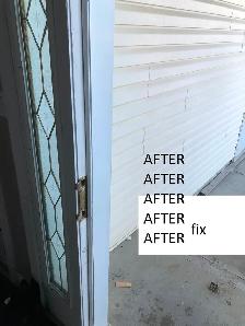 sellingbusted doors and or door  frame jamb fiksing, we wil - Photo 7