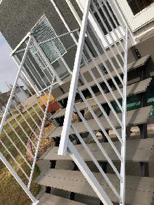 elling/installing Top Qlty Exterior Aluminum Railings supply and