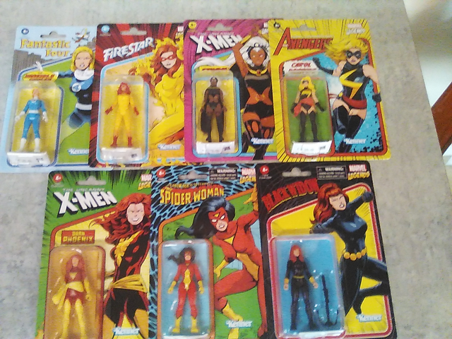 Marvel Universe Legends Retro Kenner 3.75' Action Figures New!