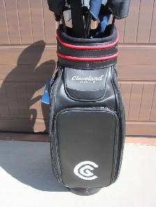 ##$280##! NEW ##$630## PREMIUM CLEVELAND GOLF STAFF BAG - Photo 3