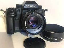 Contax N1 with Carl Zeiss 50mm f1.4 AF lens