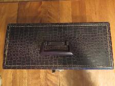 COFFRE A CASSETTES 8 PISTE TRES ANCIEN TB ETAT - Photo 2