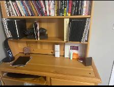 Solid Real Wood Desk & Hutch – Priced for a Quick Sale! - Photo 3