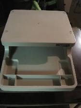 SUPPORT ORDI/TV  ELDON NEUF AVEC ESPACE RANGEMENT