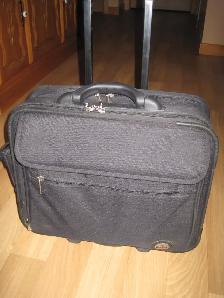 VALISE ORDI NEXTECH ROUES POCHETTES POIGNEE TELESC COMME NEUVE