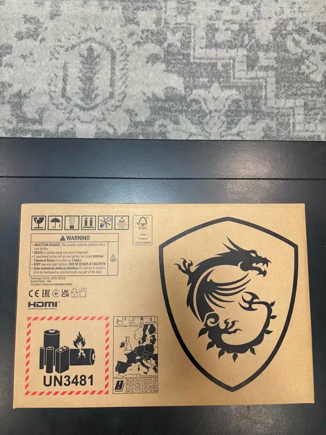 BRAND NEW SEALED MSI Cyborg A15 AI RTX 5060 Gaming Laptop