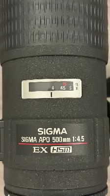 Nikon Mount Sigma 500mm/4.5 Lens - Photo 3