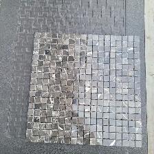 New Stilish Polished Marble 11-1/4 in. x 12-1/2 in. Mosaic Tile