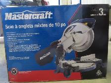 SCIE A ONGLET MIXTES 10'' UTILISE 2 FOIS FONCT TB