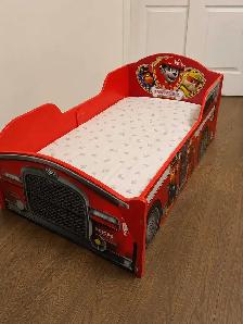 Paw patrol bed and mattress for kids under 6 years - Photo 2