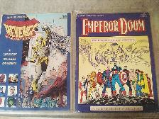 Marvel Graphic Novels Living Monolith 1985 Emperor Doom 1987