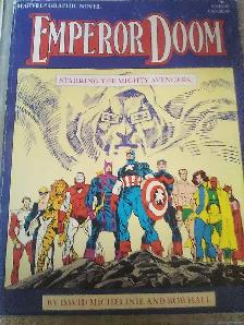 Marvel Graphic Novels Living Monolith 1985 Emperor Doom 1987 - Photo 4