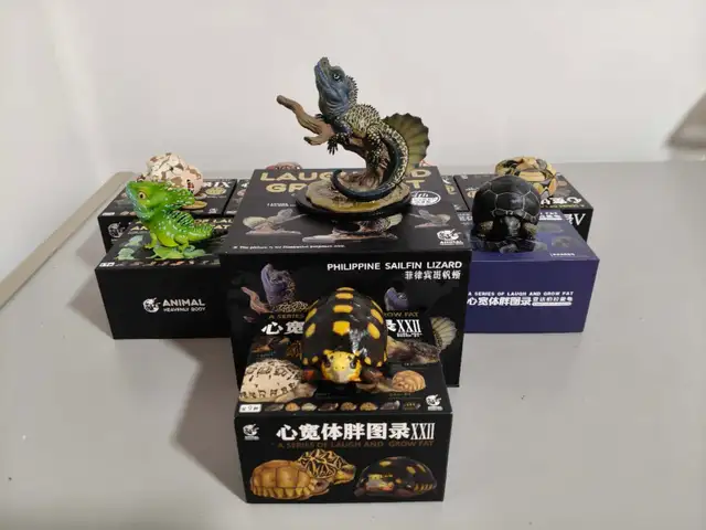 Animal Nebula Reptile Figure Collection-Snakes Lizards & Turtles