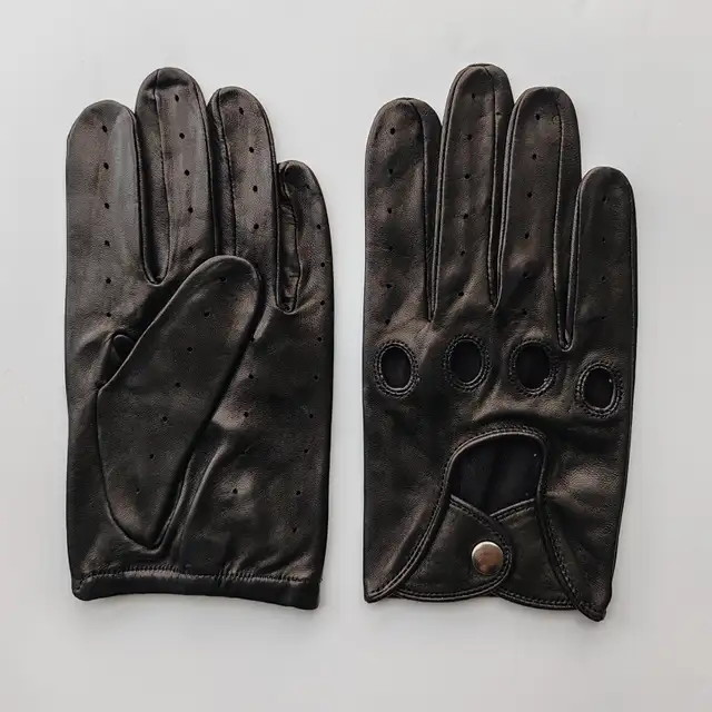 MEN'S ULTRATHIN UNLINED ITALIAN SHEEPKIN DRIVING GLOVES