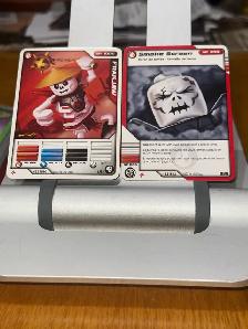 2011 LEGO Ninjago Cards - Frakjaw #4 & Smoke Screen #18 Lot