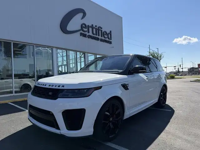 2019 Land Rover Range Rover Sport SVR
