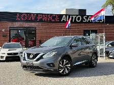 2017 Nissan Murano Platinum l AWD l 3.5L l V6 l 3 Years Warranty