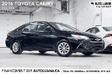 2016 TOYOTA Camry LE 4 CYL/CAMERA/BLUETOOTH/CRUISE/IMPECCABLE