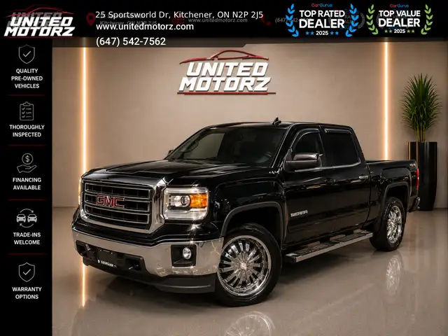 2014 GMC Sierra 1500 SLE CREW CAB SHORT BOX AUTO 4WD 5.3L V8~ AS