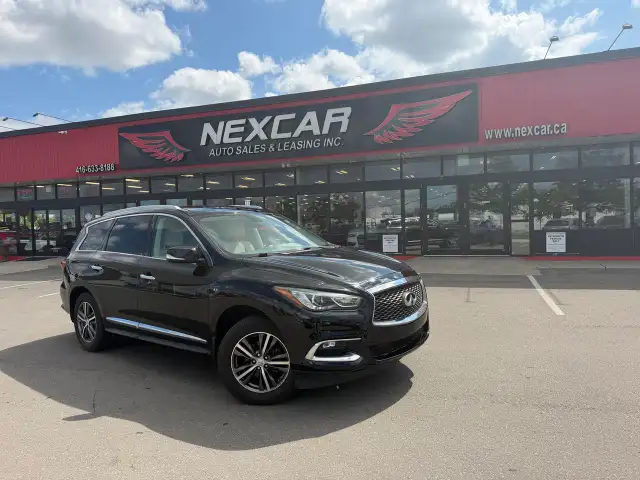 2017 Infiniti QX60 AWD 7 PASS LEATHER P/SUNROOF NAVI B/SPOT CAME