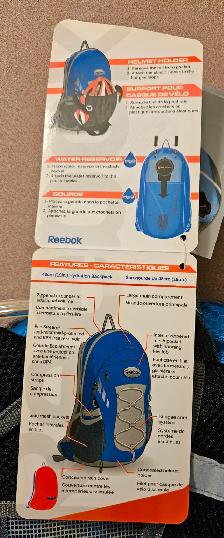 Reebok hydration backpack - Photo 2