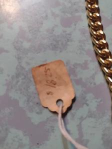 6 metal purse handles with chains new old stock - Photo 3